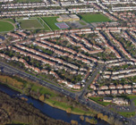 Aerial view of Adwick